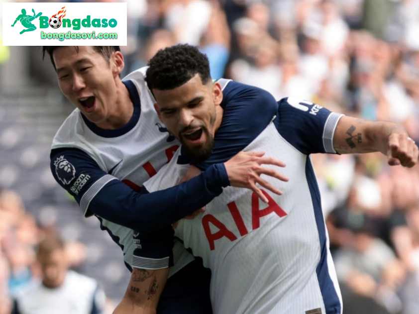 Son Heung-min và các đồng đội không còn quá nhiều động lực tại giải Ngoại Hạng Anh mùa này (Ảnh: Sky Sports)